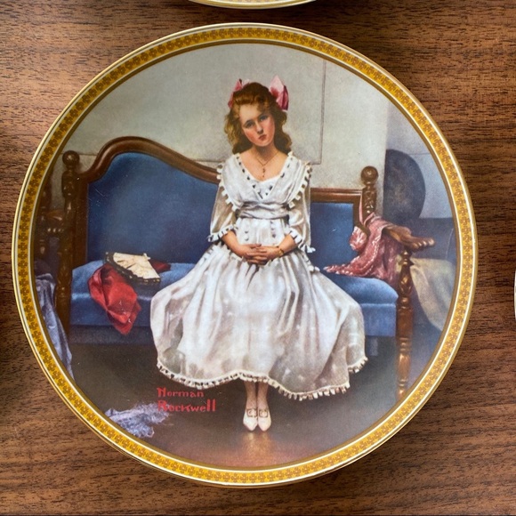NORMAN ROCKWELL Lot of Decorative Plates - Picture 12 of 13